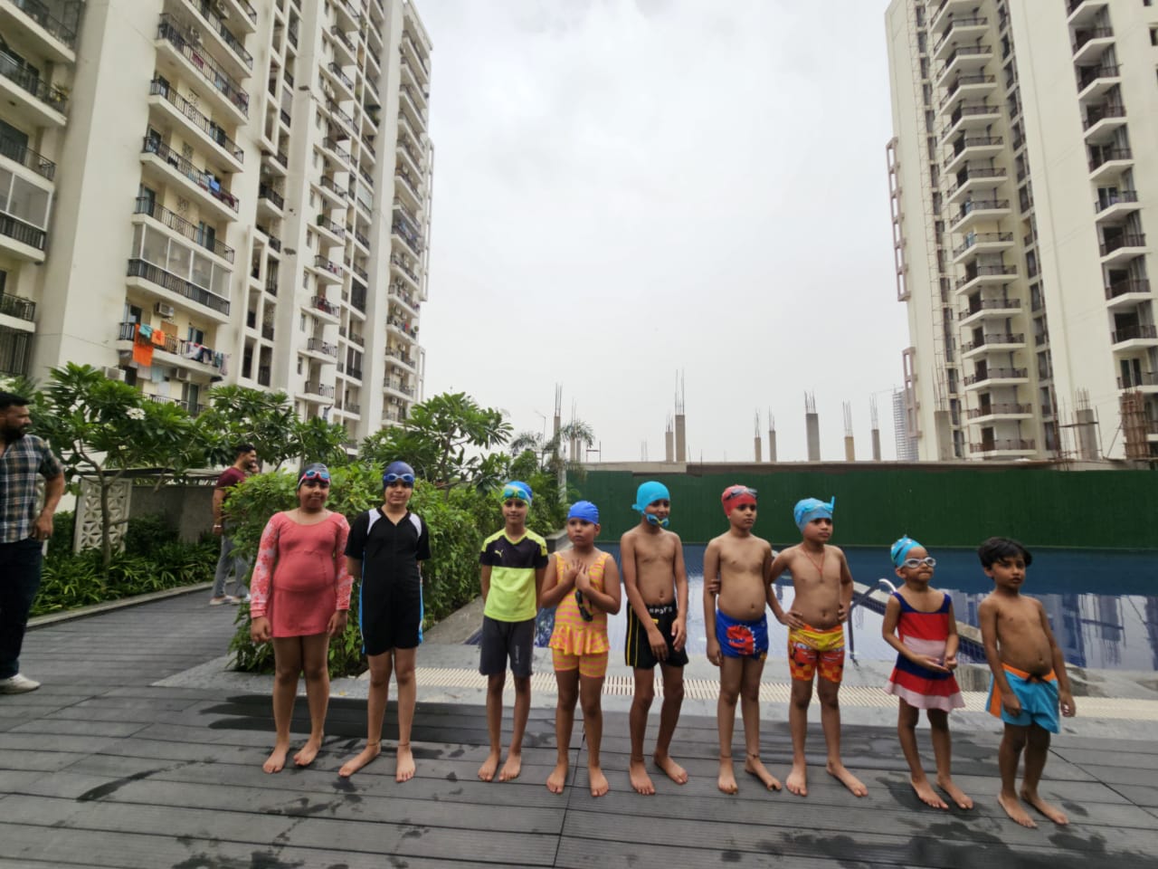 Swimming Completion at Sikka Skyhome 3